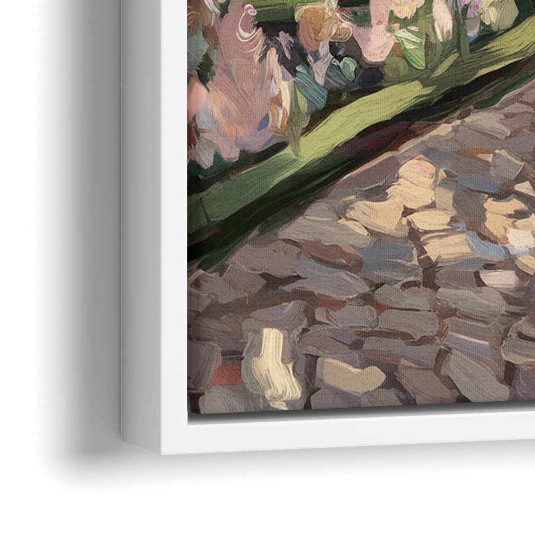 Marietta Southern Elegance - Close-Up White Frame Canvas
