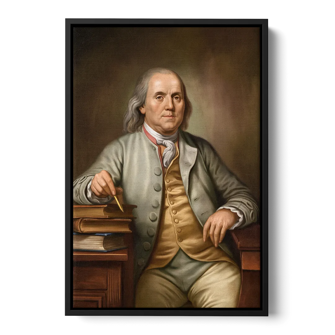 Franklin Cultural Heritage - Black Frame Canvas