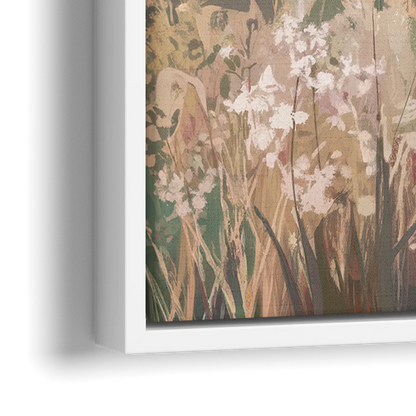 Joseph Rustic Charm - Close-Up White Frame Canvas