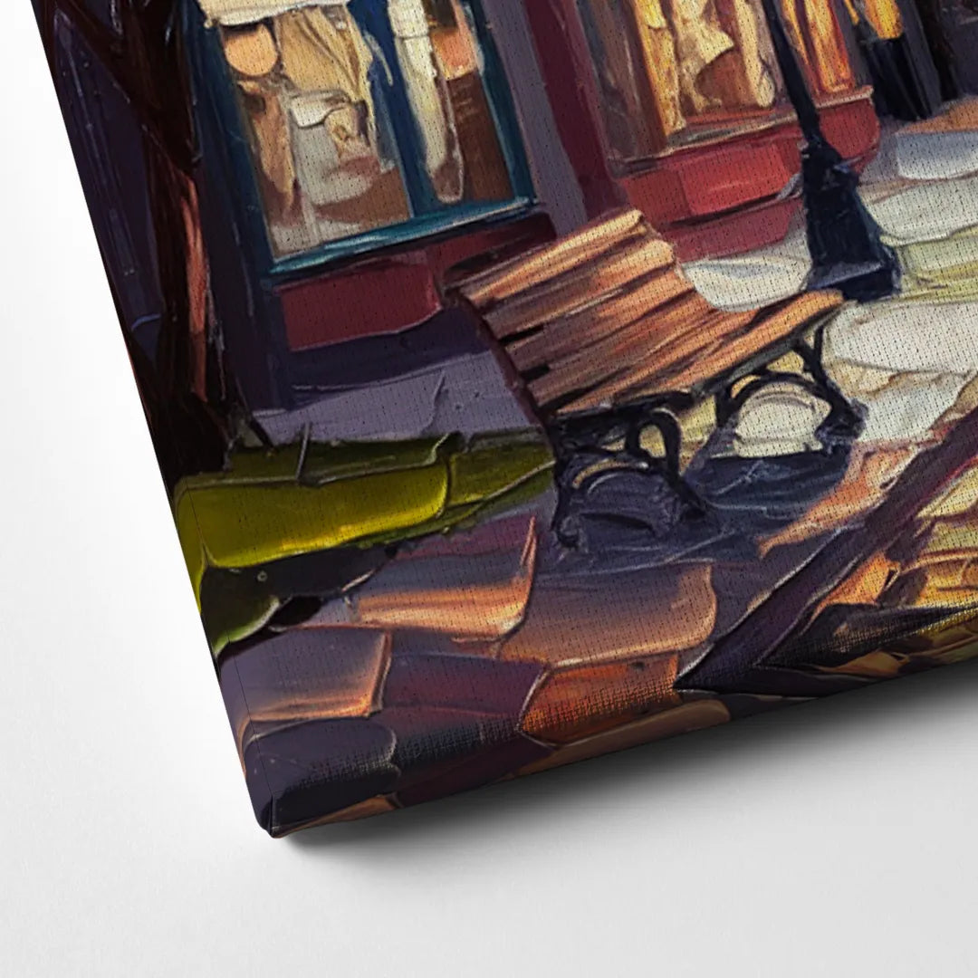 Plano Local Landmarks Canvas Close Up