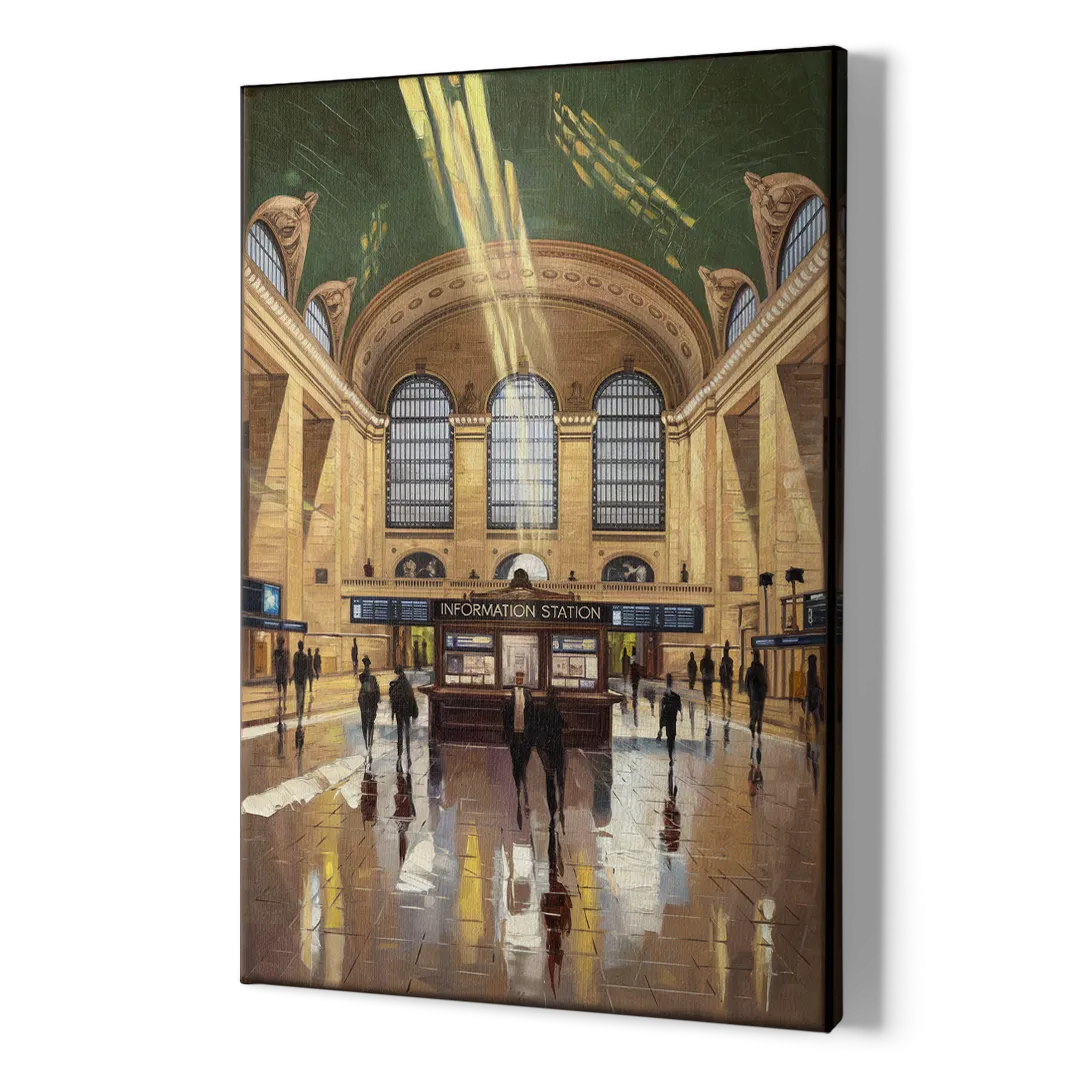 New York City Grand Central Station - Canvas Print Art Sides