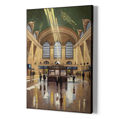 New York City Grand Central Station - Canvas Print Art Sides