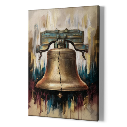 Philadelphia Liberty Bell - Canvas Print Art Sides