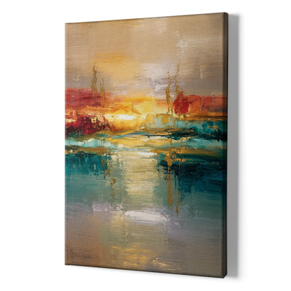 Ashland Sunset Horizon - Canvas Print Art Sides