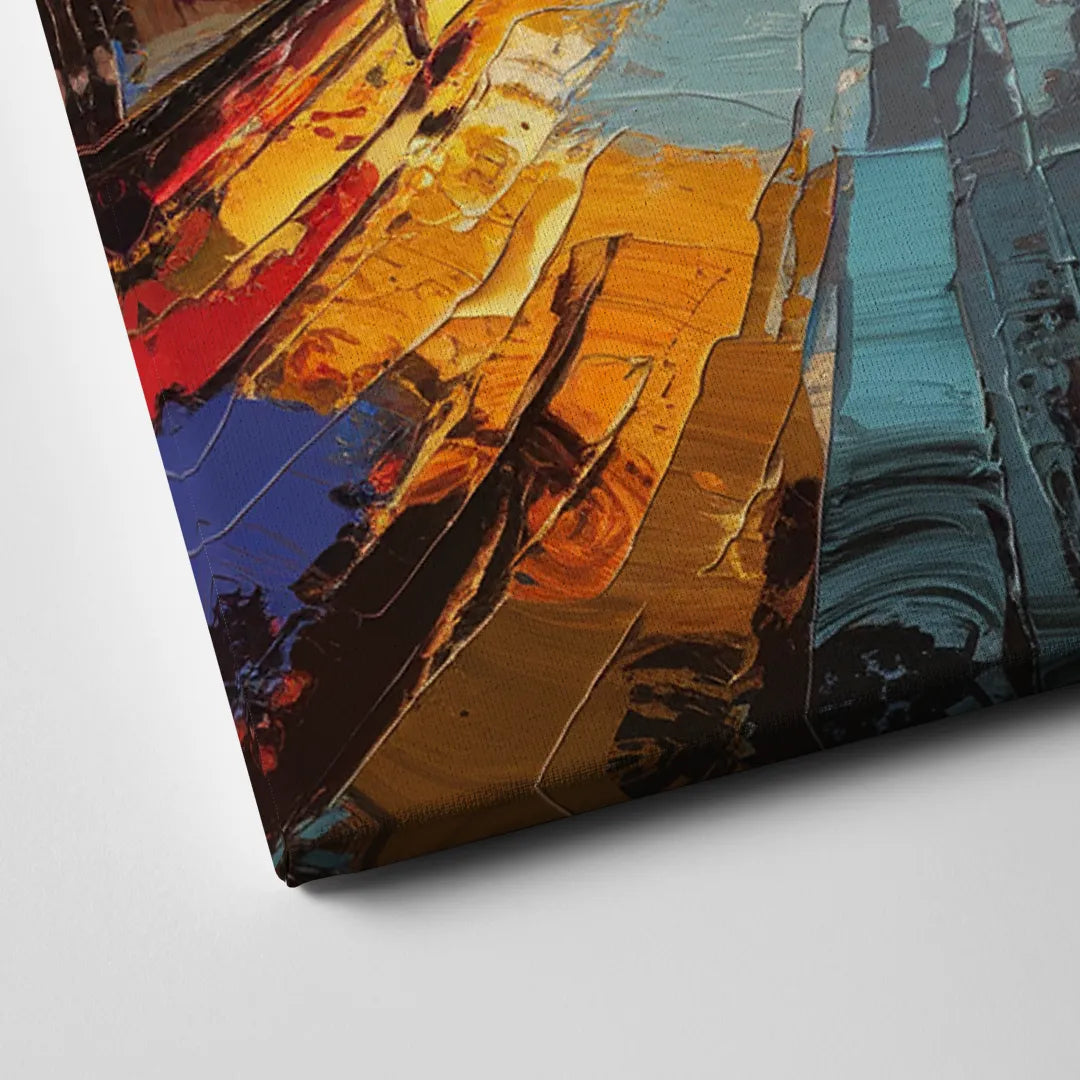 Las Vegas Fremont Street Canvas Close Up