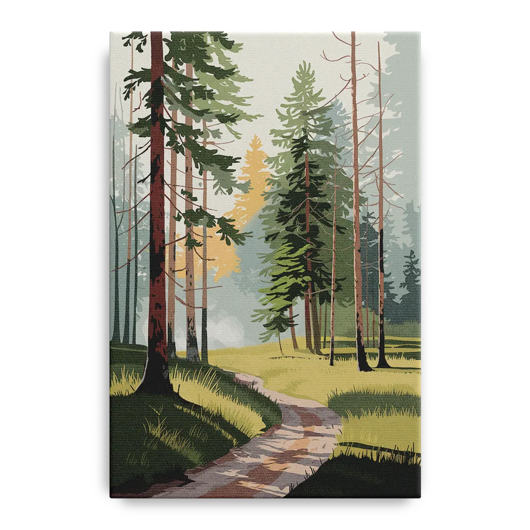 Sitka Forest Serenity - Canvas Wall Art