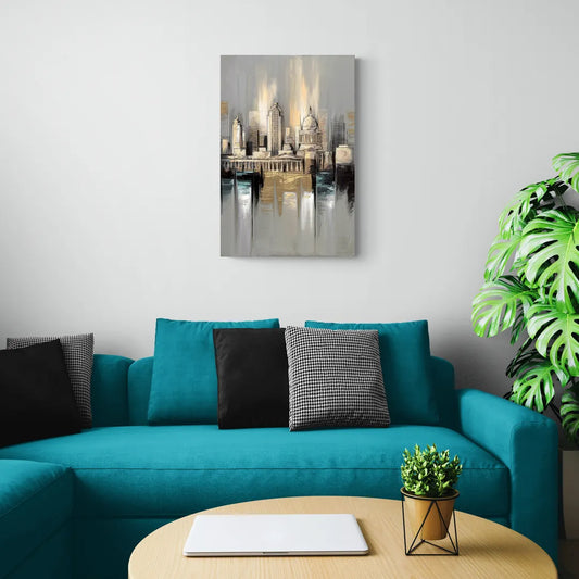 Louisville Historic Landmarks - Canvas Wall Art Living Room