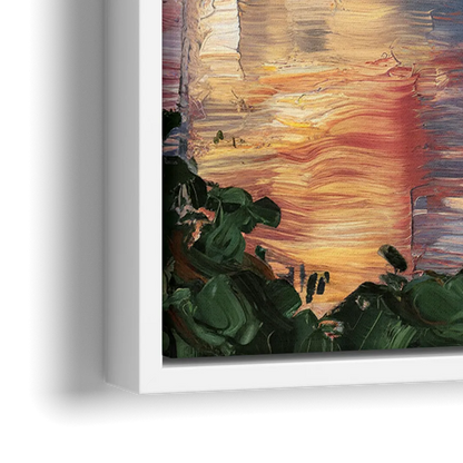Milwaukee Historic Landmarks - Close-Up White Frame Canvas