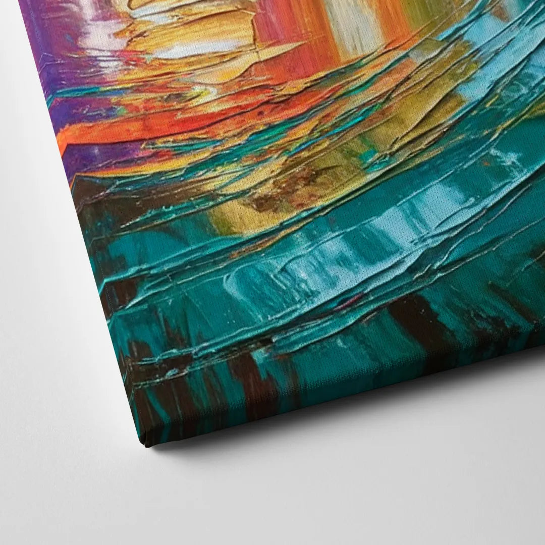 Miami Bayside Beauty Canvas Close Up