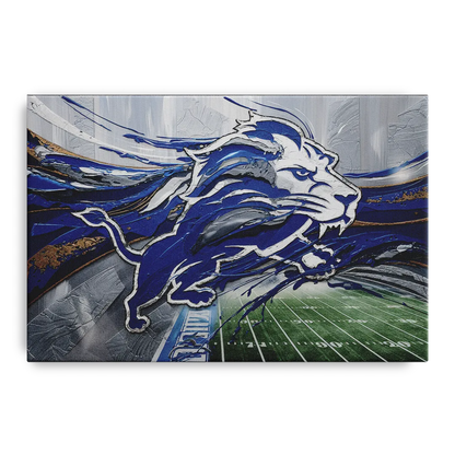 Detroit Lions Football - Canvas Wall Art