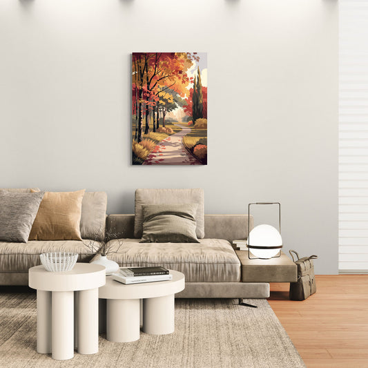 Arlington Autumn Colors - Canvas Wall Art Living Room