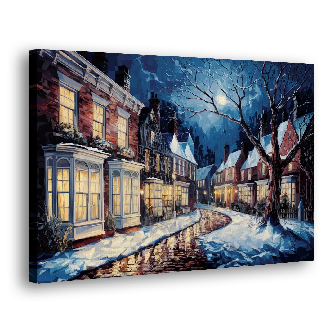 New Hope Historic Downtown - Canvas Print Art Sides