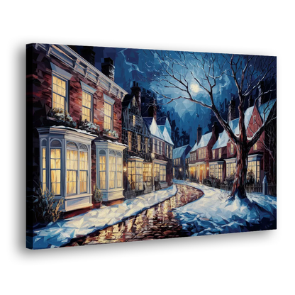 New Hope Historic Downtown - Canvas Print Art Sides