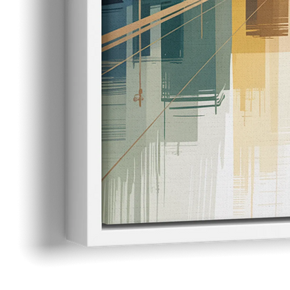 Bloor Street Vibes - Close-Up White Frame Canvas