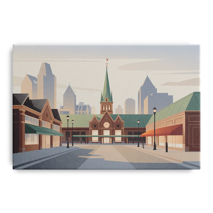 ByWard Market Charm - Canvas Wall Art