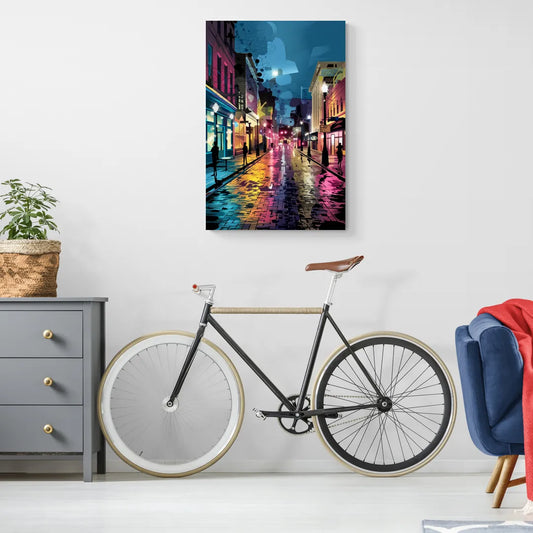 Memphis Historic Beale Street - Canvas Wall Art Living Room