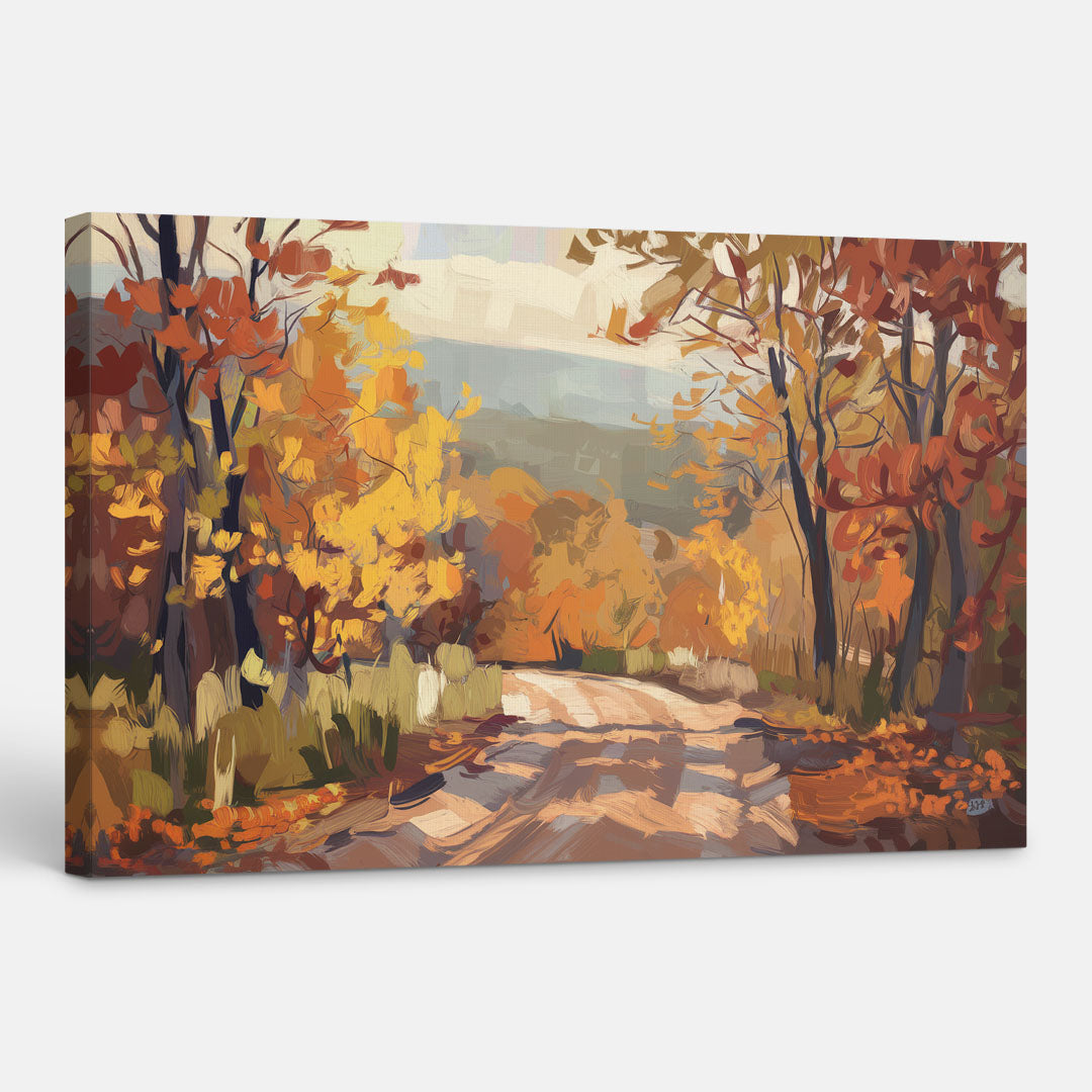 Knoxville Autumn Colors - Canvas Wall Art Indoor