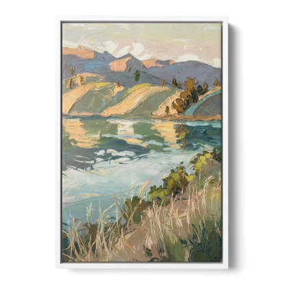 Henderson Serene Landscapes - White Frame Canvas