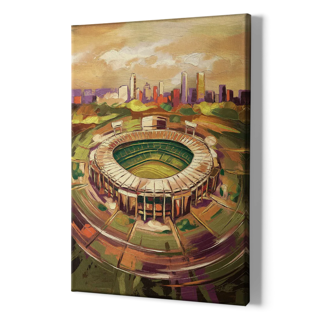 Arlington Stadium View - Canvas Print Art Sides