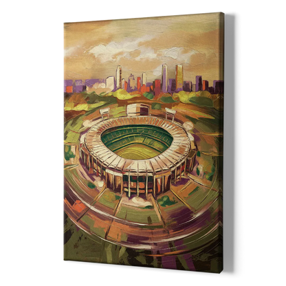 Arlington Stadium View - Canvas Print Art Sides