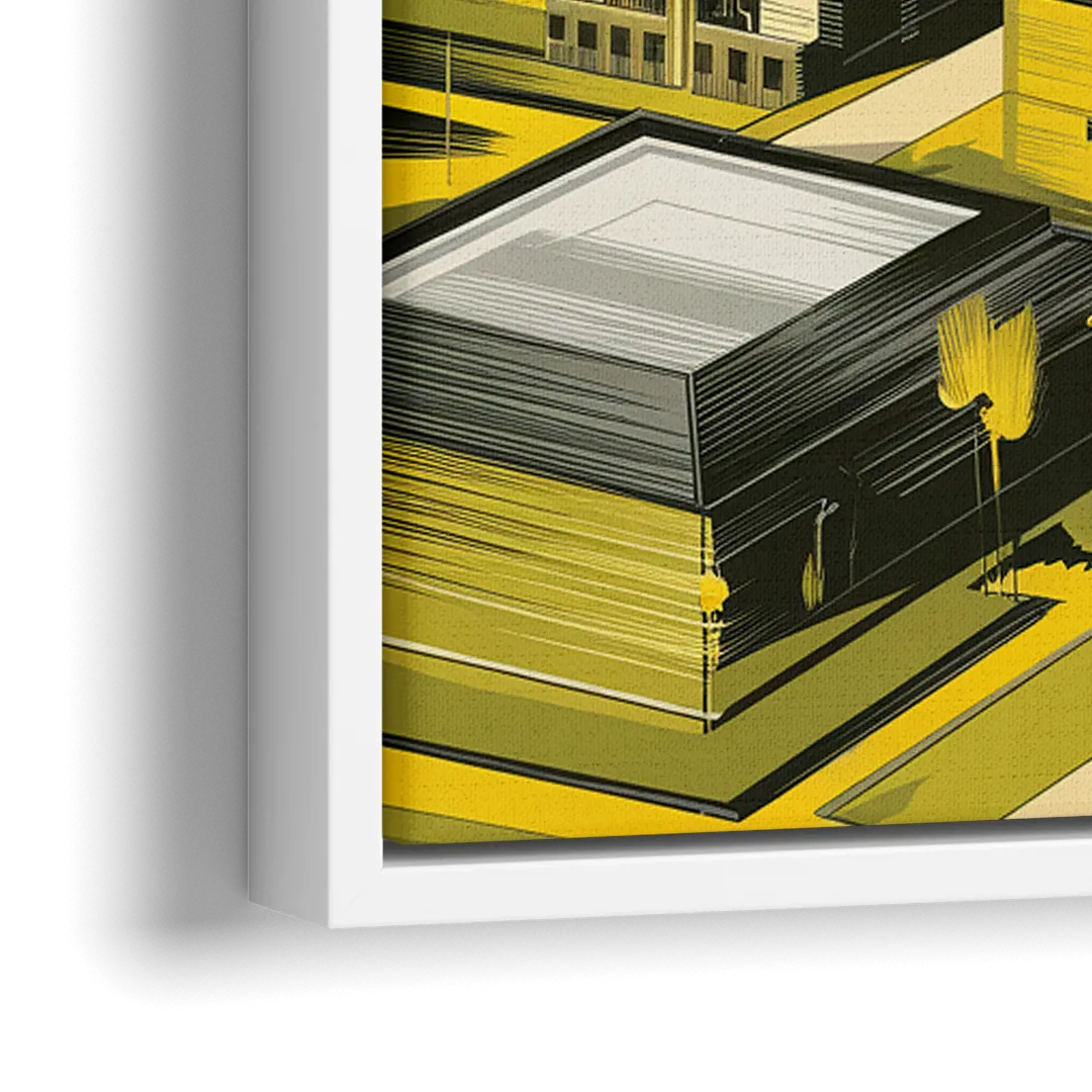 Wichita State Shockers Pride - Close-Up White Frame Canvas