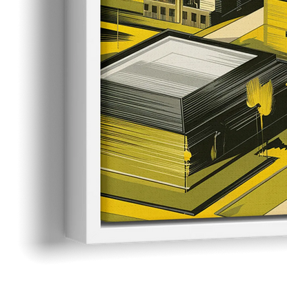 Wichita State Shockers Pride - Close-Up White Frame Canvas