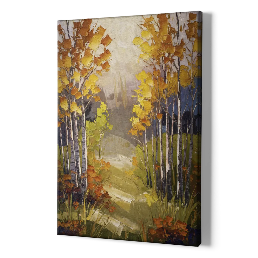 Breckenridge Aspen Forest Autumn - Canvas Print Art Sides