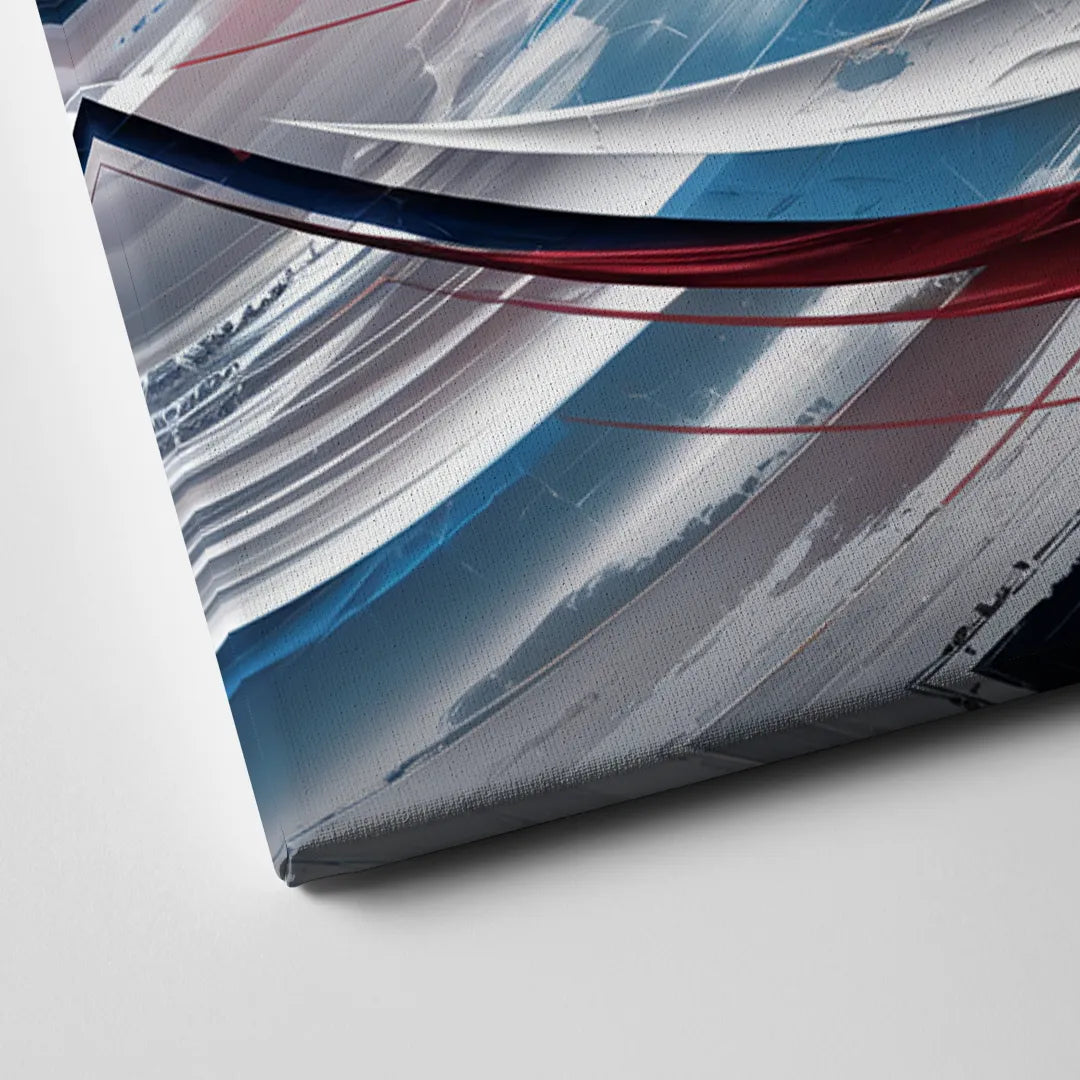Washington Capitals Hockey Canvas Close Up