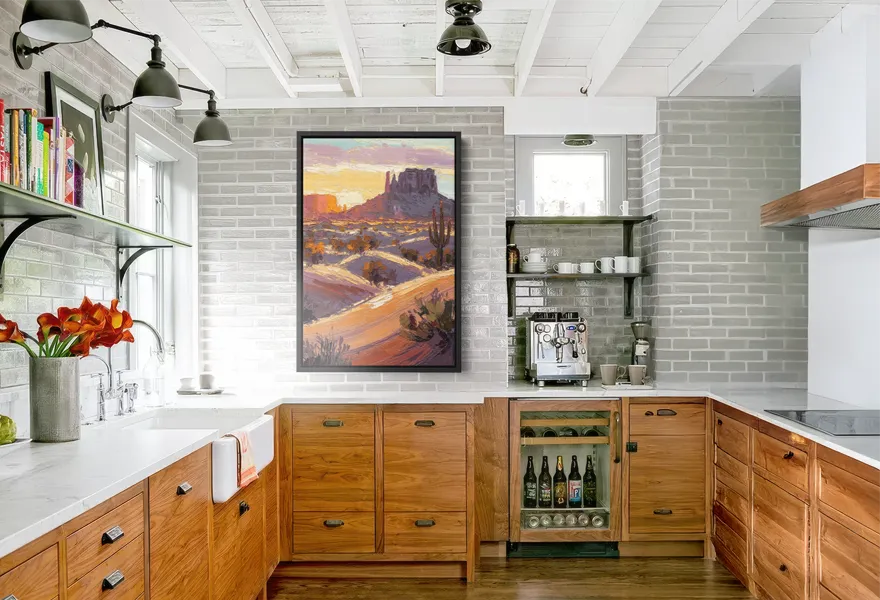 Farmhouse Kitchen Canvas Wall Art