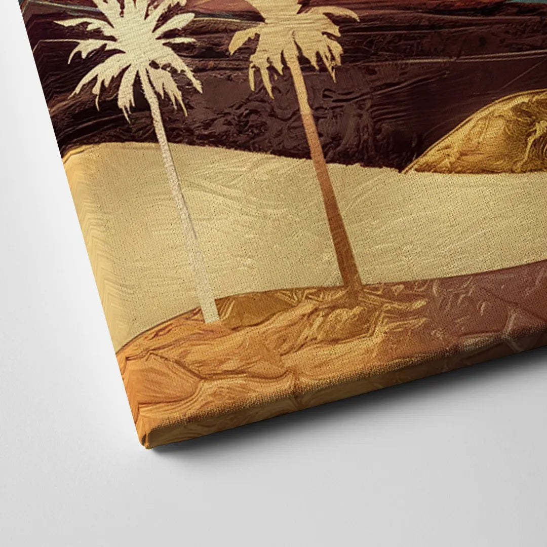Anaheim Historic Landmarks Canvas Close Up
