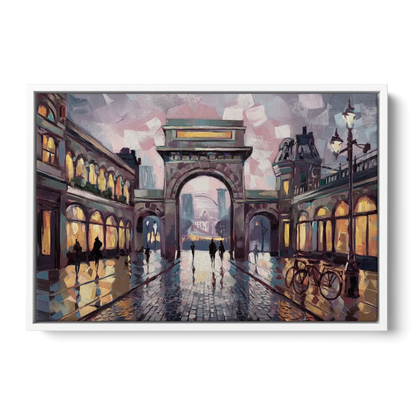 Chandler Urban Charm - White Frame Canvas