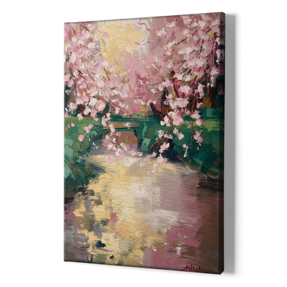 Denver Cherry Creek Charm - Canvas Print Art Sides
