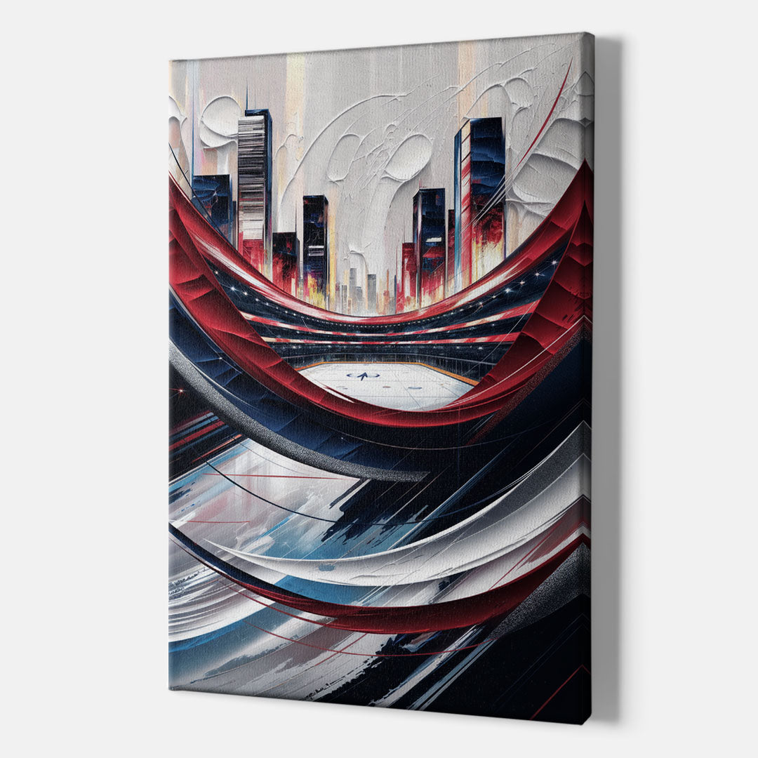 Washington Capitals Hockey - Canvas Wall Art Indoor
