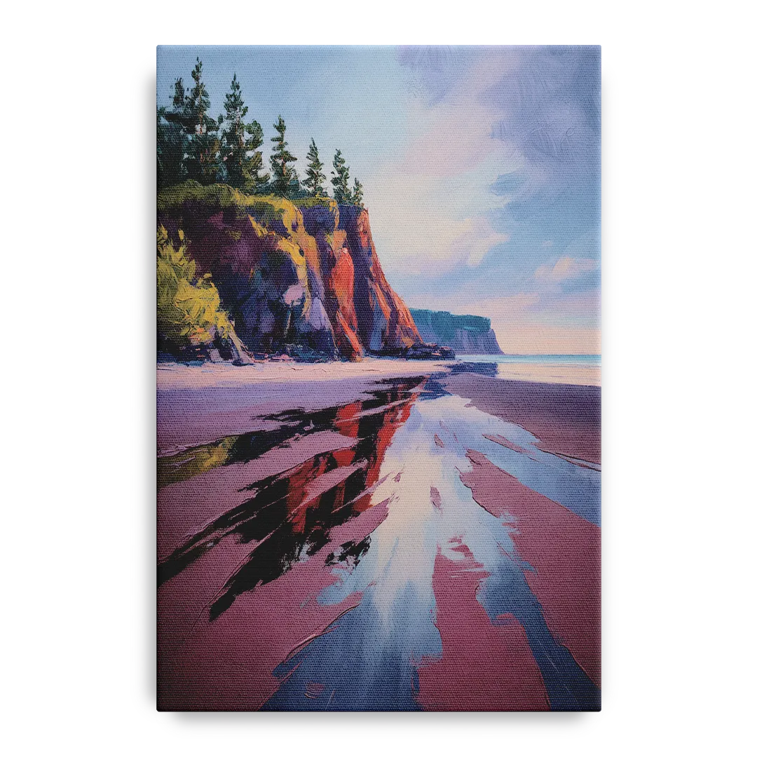 Red Sand Shores - Canvas Wall Art