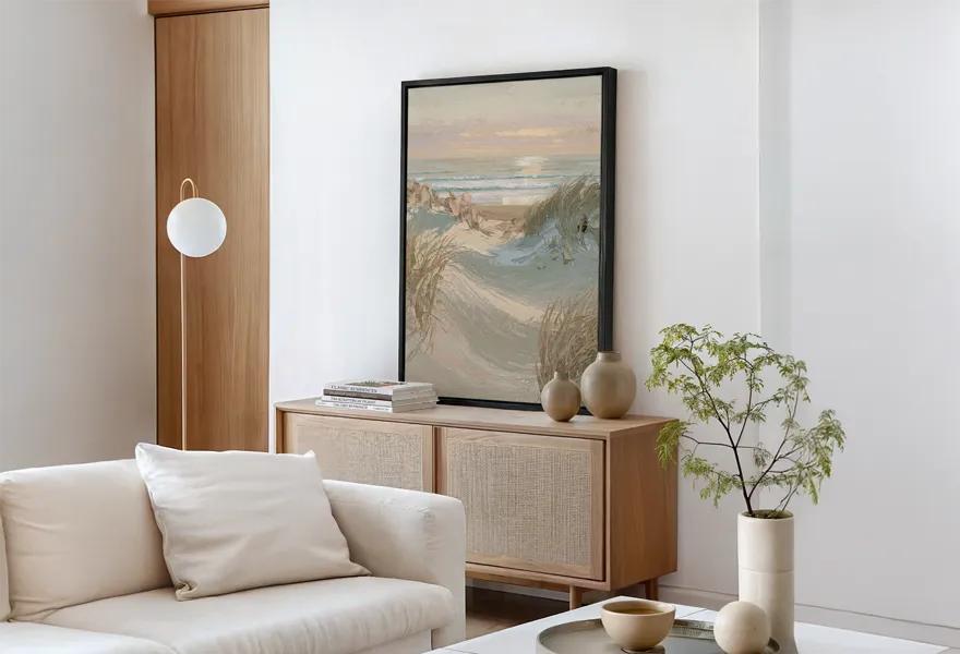 Jessie's Home Living Room Canvas Wall Art