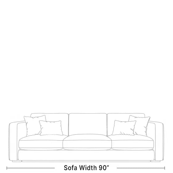 Sofa (90 inches wide)